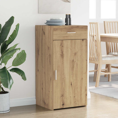 Sideboard med låda artisan ek 45 x 42,5 x 93 cm Konstruerat trä