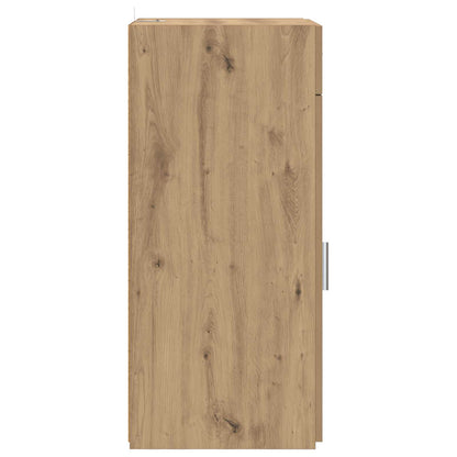 Sideboard med låda artisan ek 45 x 42,5 x 93 cm Konstruerat trä