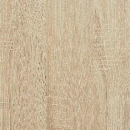 Sängbord Nattduksbord Sonoma Ek med låda 38 x 38 x 66 cm