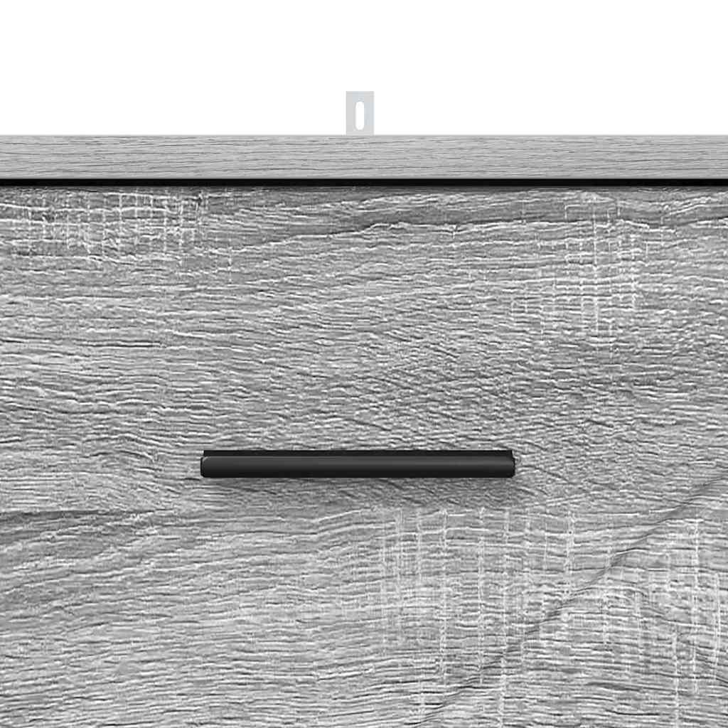 Sängbord Nattduksbord Sonoma Grå 38 x 38 x 66 cm