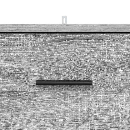 Sängbord Nattduksbord Sonoma Grå 38 x 38 x 66 cm