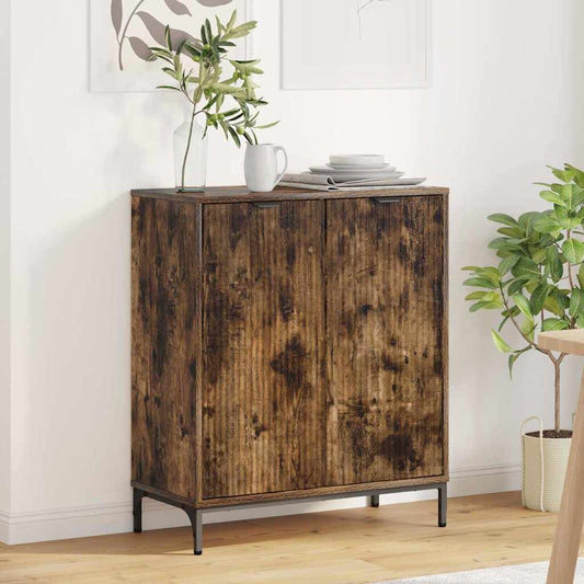 Sideboard Rökt ek 69,5 x 33 x 82 cm Konstruerat trä