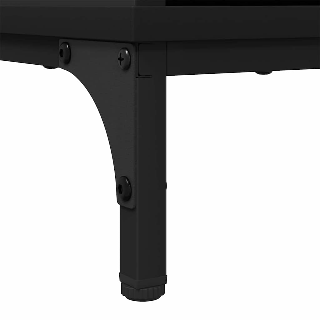 Skänk Svart med låda 79,5 x 33 x 82 cm