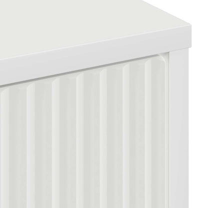 Skänk Vit med låda 89,5 x 33 x 82 cm