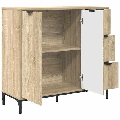 Skänk Sonoma Ek med låda 89,5 x 33 x 82 cm