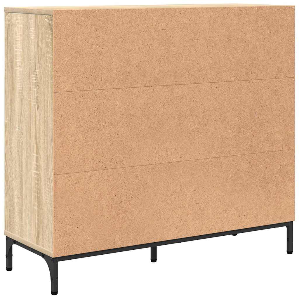 Skänk Sonoma Ek med låda 89,5 x 33 x 82 cm