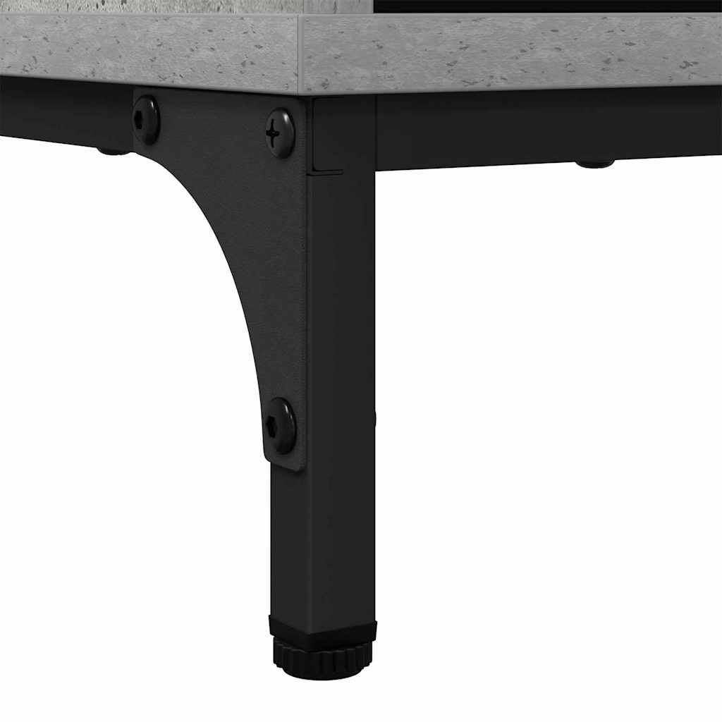 Byrå Betonggrå 89,5 x 33 x 82 cm