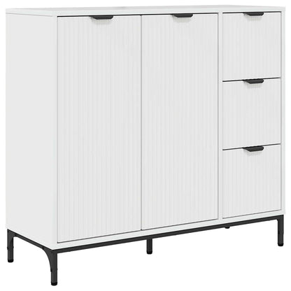 Skänk Högglans Vit 89,5 x 33 x 82 cm