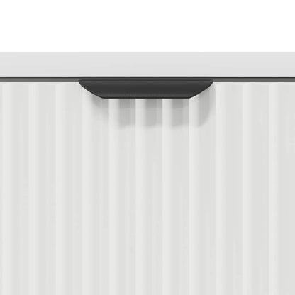 Sängbord Nattduksbord Vit med låda 63.5 x 36 x 61 cm