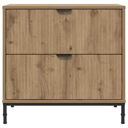 Sängbord Nattduksbord Artisan Ek med låda 63.5 x 36 x 61 cm