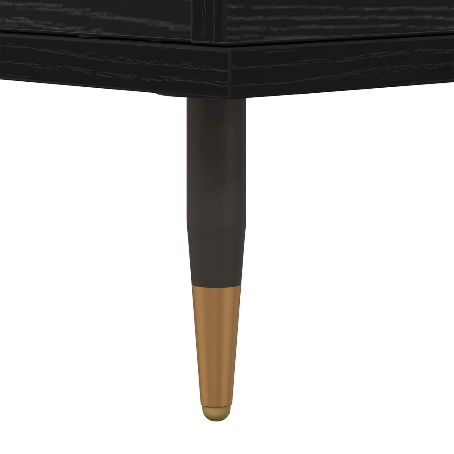 Förvaringsskåp 3 pcs Svart Ek 60 x 35 x 70 cm