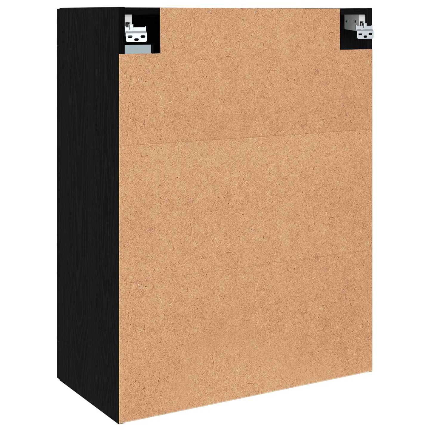 Väggmonterade Skåp 2 pcs Svart ek 69,5 x 34 x 90 cm