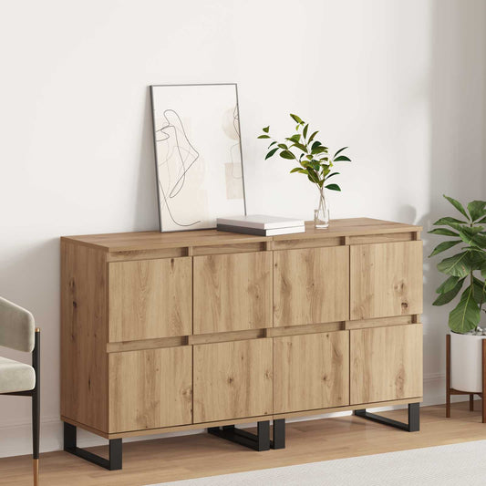 Sideboard 2 pcs Artisan Ek 60 x 35 x 70 cm