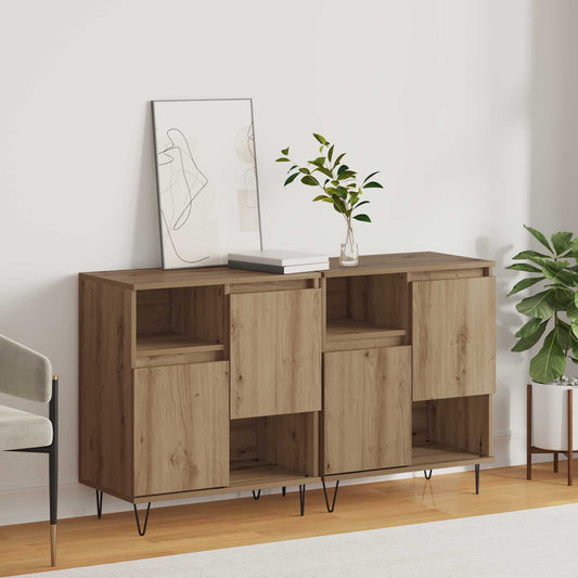 Sideboard 2 pcs Artisan Ek 60 x 35 x 70 cm