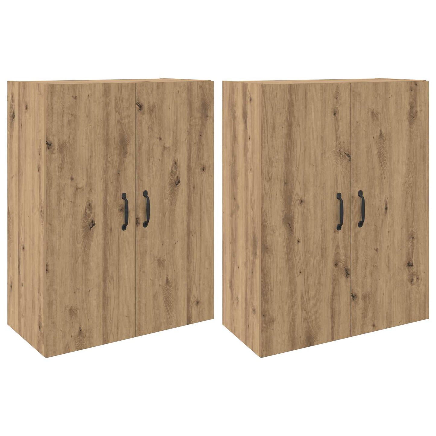 Väggmonterat skåp 2 pcs Artisan Ek 69,5 x 34 x 90 cm