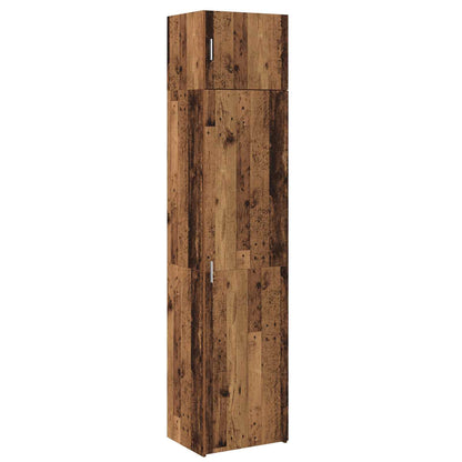 Sideboard 3 pcs Gammalt trä