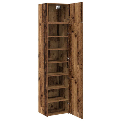 Sideboard 3 pcs Gammalt trä