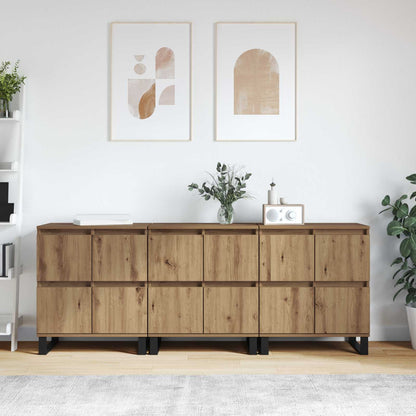 Sideboard 3 pcs Artisan Ek 60 x 35 x 70 cm