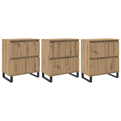 Sideboard 3 pcs Artisan Ek 60 x 35 x 70 cm