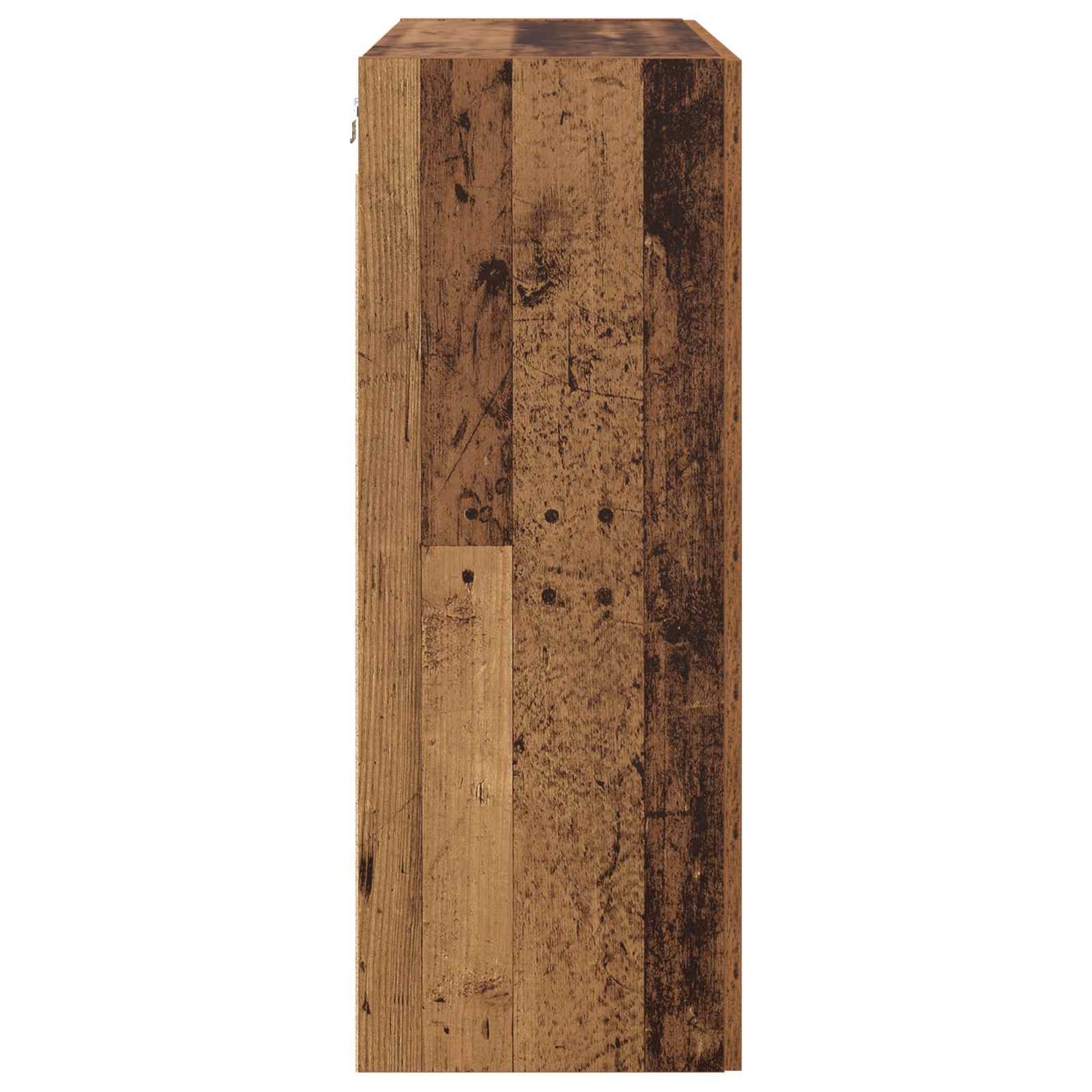 Väggmonterade Skåp 2 pcs Gammalt trä 69,5 x 34 x 90 cm