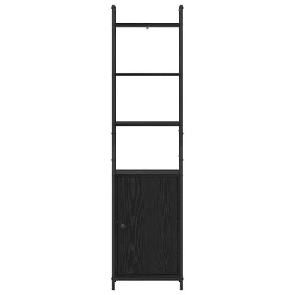 Bokhylla Svart Ek 40 x 24 x 161 cm