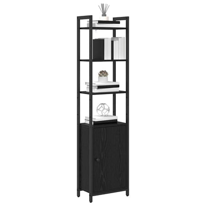 Bokhylla Svart Ek 40 x 24 x 161 cm