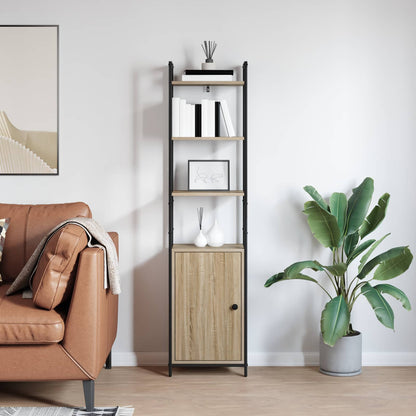 Bokskåp Sonoma-ek 40 x 24 x 161 cm Konstruerat trä