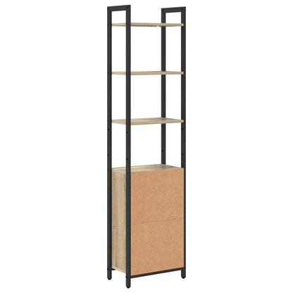 Bokskåp Sonoma-ek 40 x 24 x 161 cm Konstruerat trä