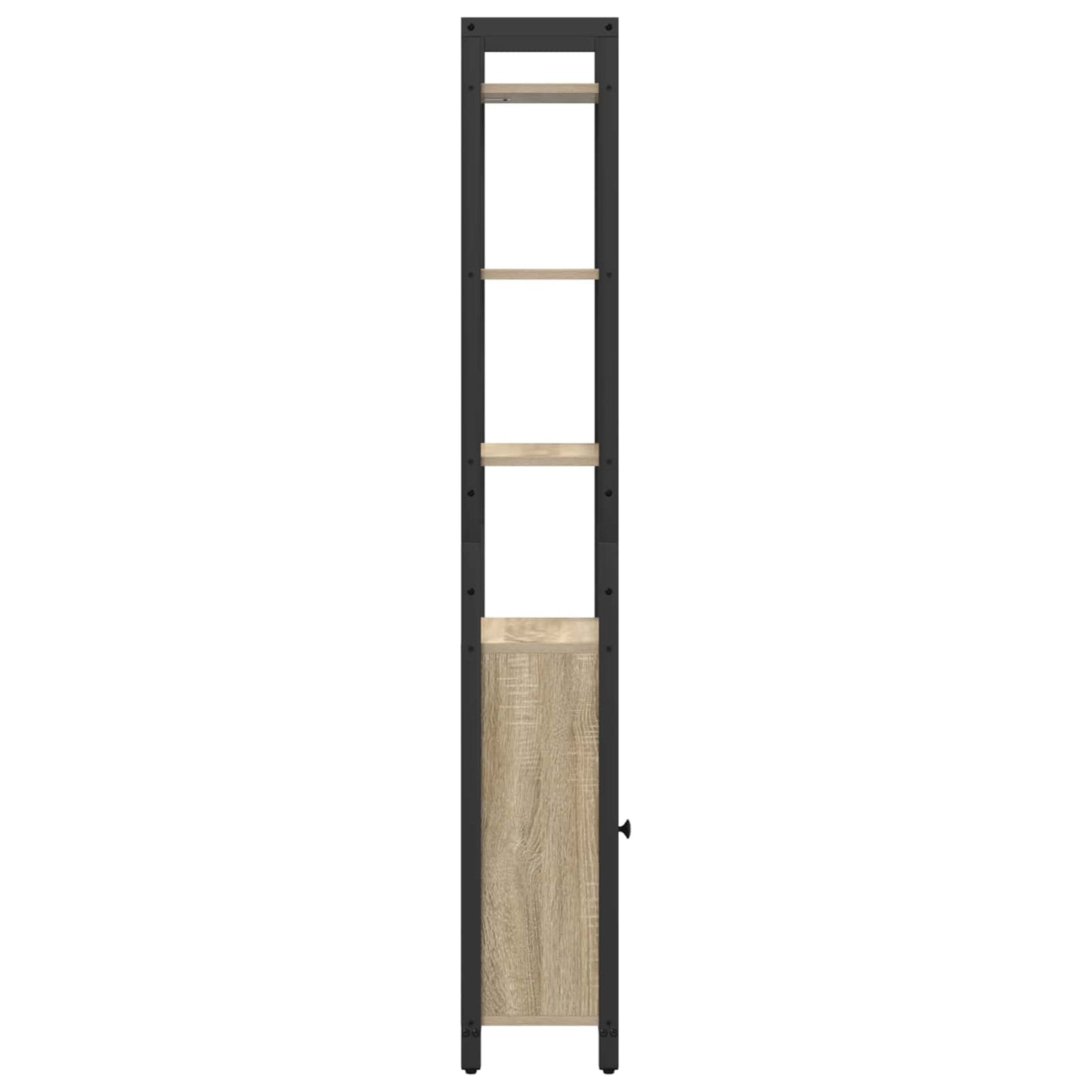 Bokskåp Sonoma-ek 40 x 24 x 161 cm Konstruerat trä