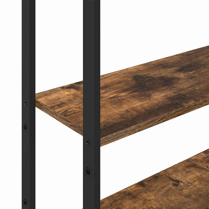 Bokhylla Rökfärgad Ek 60 x 24 x 161 cm