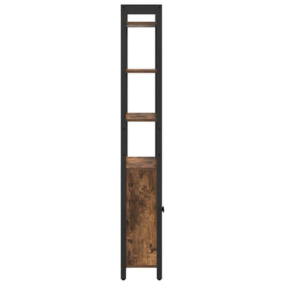 Bokhylla Rökfärgad Ek 60 x 24 x 161 cm