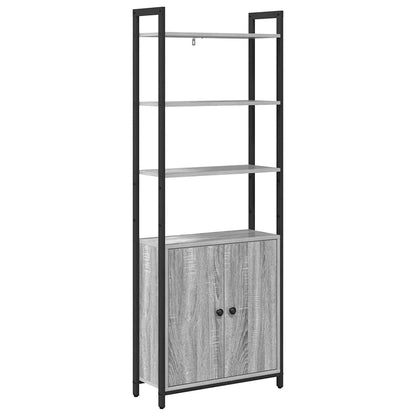 Bokhylla Sonoma Grå 60 x 24 x 161 cm