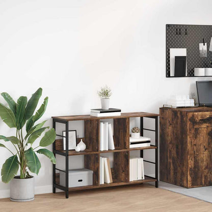Bokhylla Rökfärgad Ek 102 x 32 x 72,5 cm
