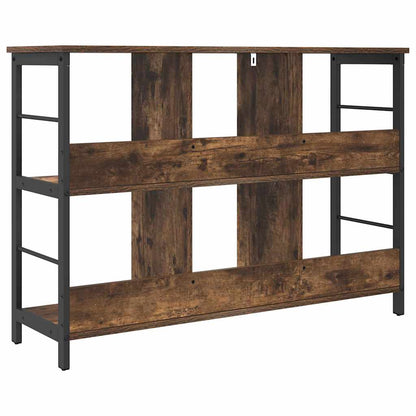 Bokhylla Rökfärgad Ek 102 x 32 x 72,5 cm