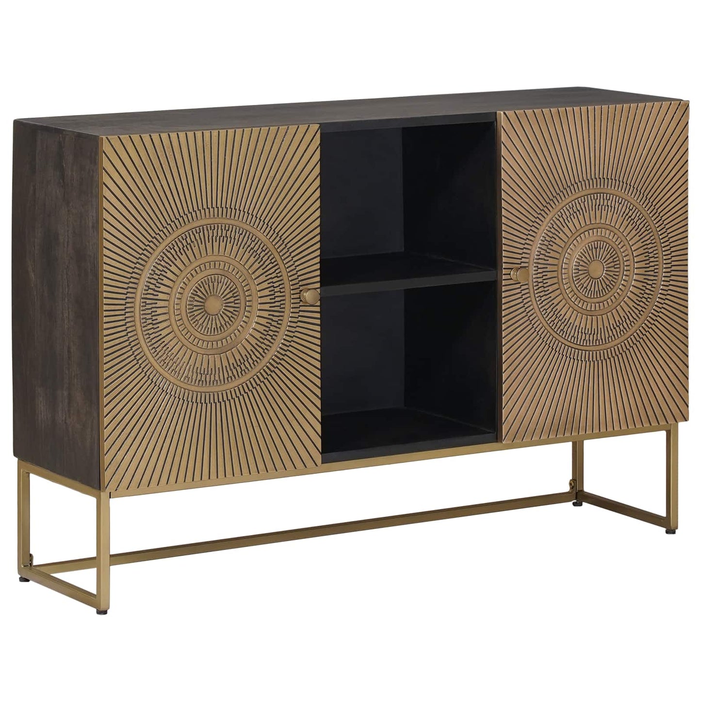 Sideboard Mässing 105 x 30 x 70 cm