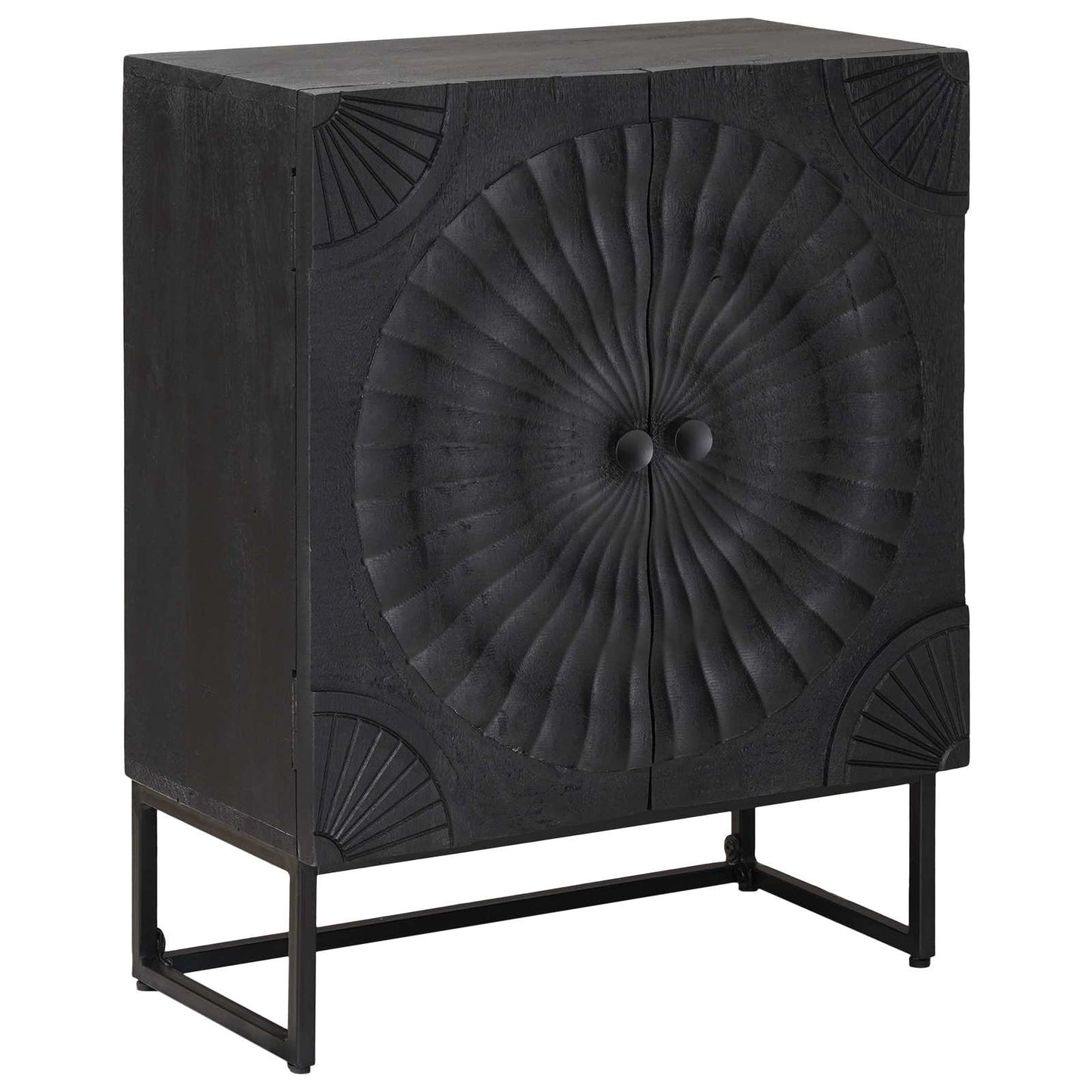 Sideboard Svart 55 x 30 x 70 cm