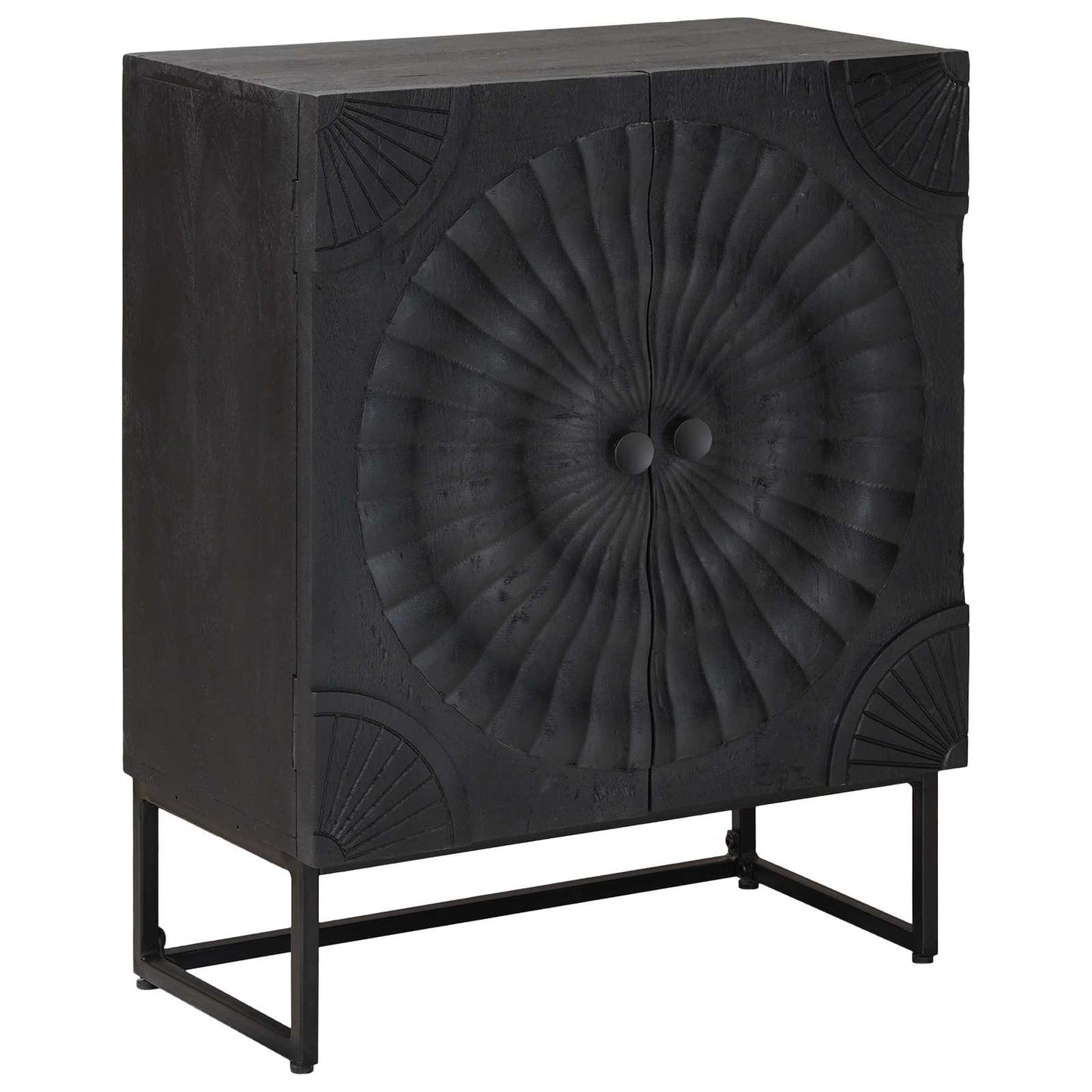 Sideboard Svart 55 x 30 x 70 cm