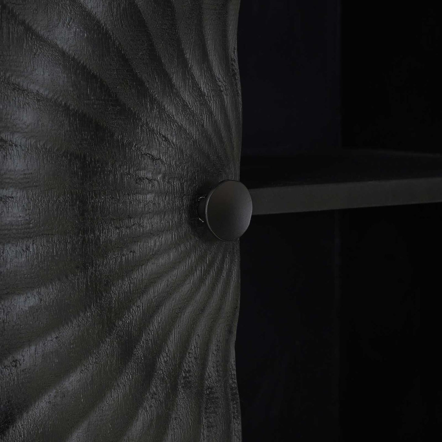 Skåp Svart 105 x 30 x 68 cm