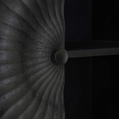 Skåp Svart 105 x 30 x 68 cm
