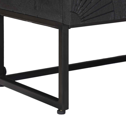 Skåp Svart 105 x 30 x 68 cm