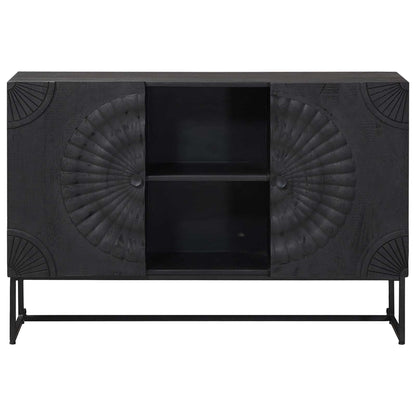 Skåp Svart 105 x 30 x 68 cm