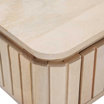 Sängbord Nattduksbord Trä 40 x 30 x 20 cm Massivt mangoträ