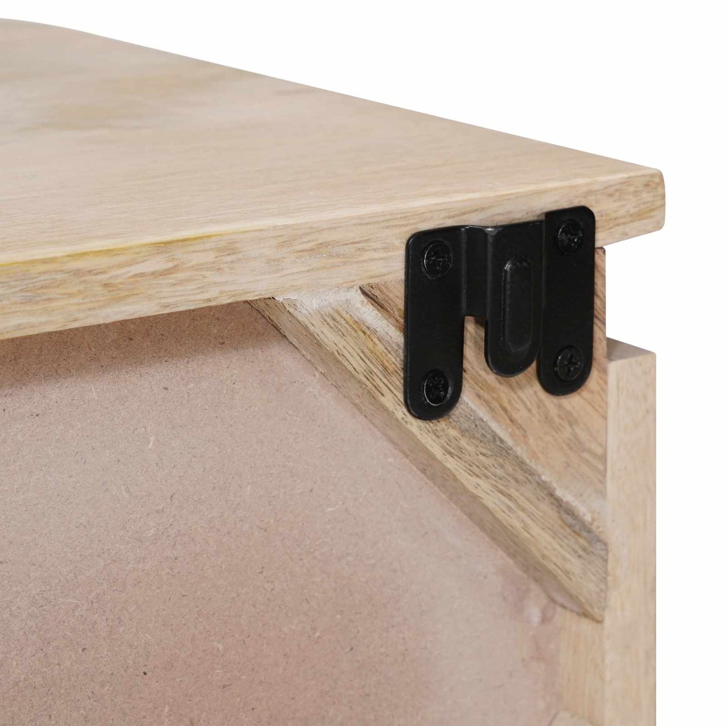 Sängbord Nattduksbord Trä 40 x 30 x 20 cm Massivt mangoträ