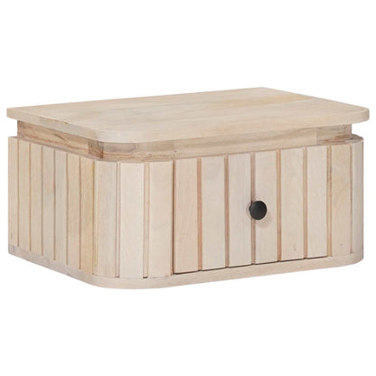 Sängbord Nattduksbord Trä 40 x 30 x 20 cm Massivt mangoträ