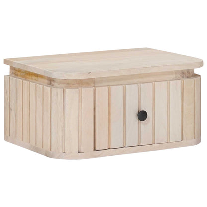Sängbord Nattduksbord Trä 40 x 30 x 20 cm Massivt mangoträ