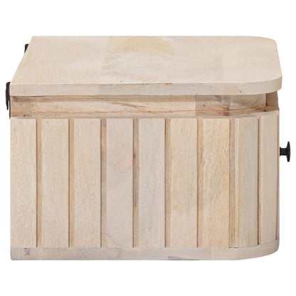 Sängbord Nattduksbord Trä 40 x 30 x 20 cm Massivt mangoträ