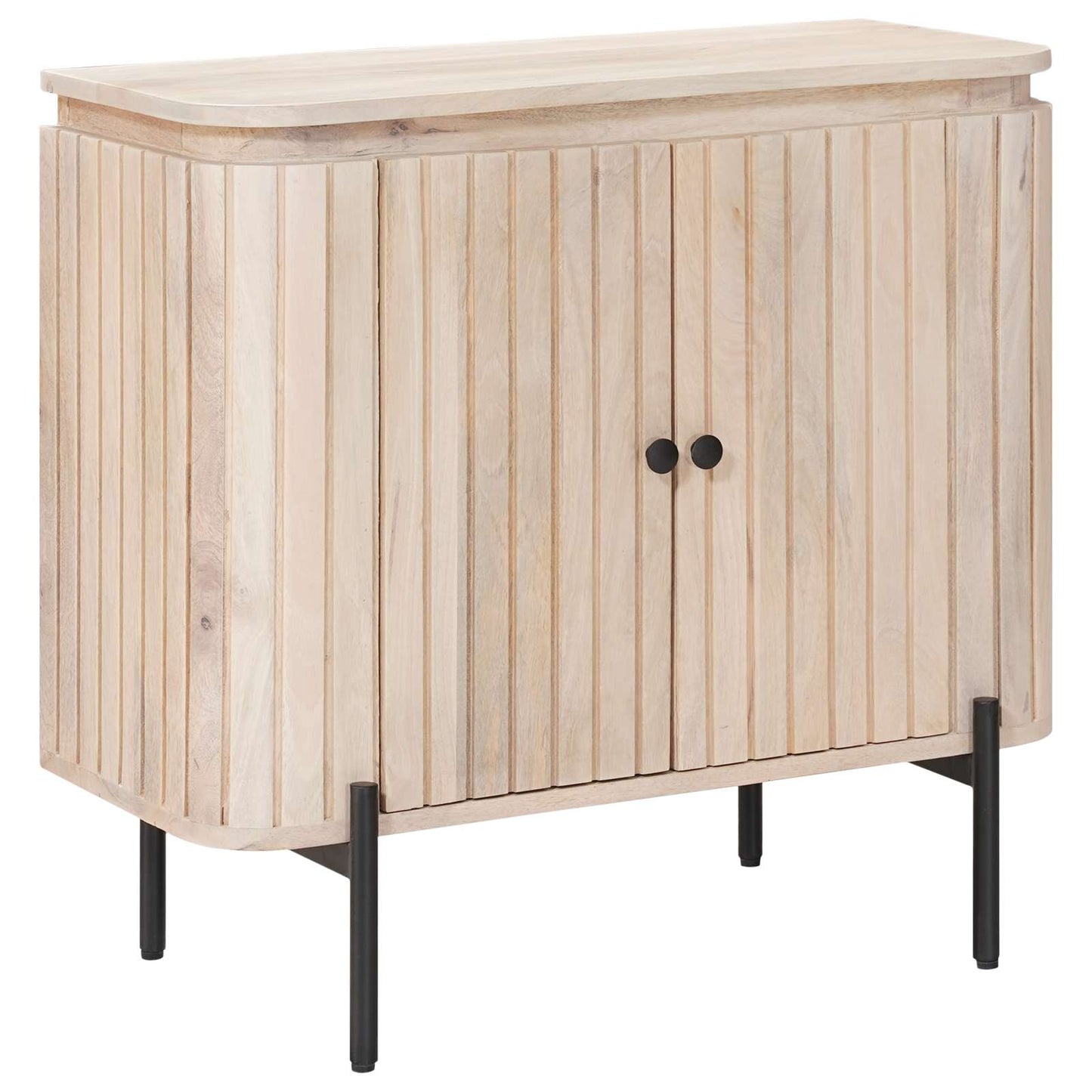 Skåp trä 70 x 30 x 65 cm Massivt mangoträ och konstruerat trä