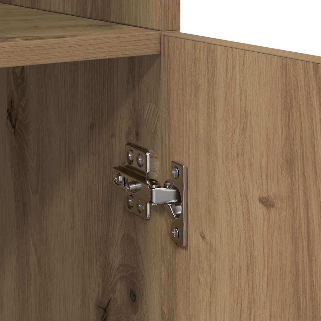 Skåp Artisan Ek 80 x 42,5 x 185 cm Konstruerat trä