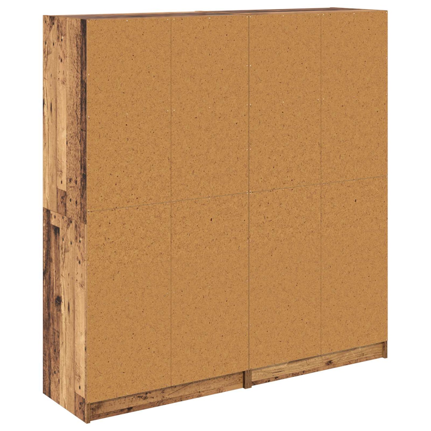 Skåp 2 pcs Gammalt trä 68 x 37 x 142 cm Konstruerat trä