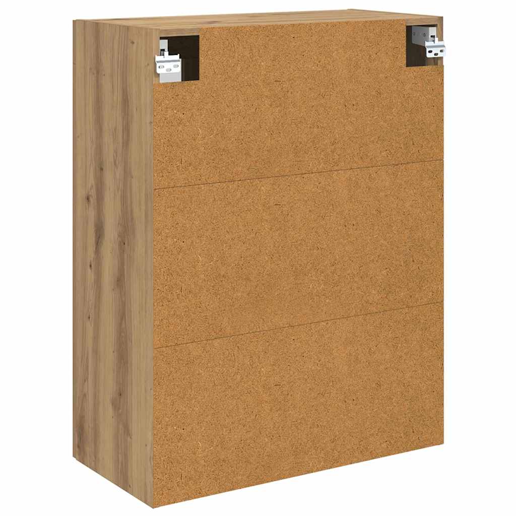 Väggmonterat skåp 2 pcs Artisan Ek 69,5 x 34 x 90 cm